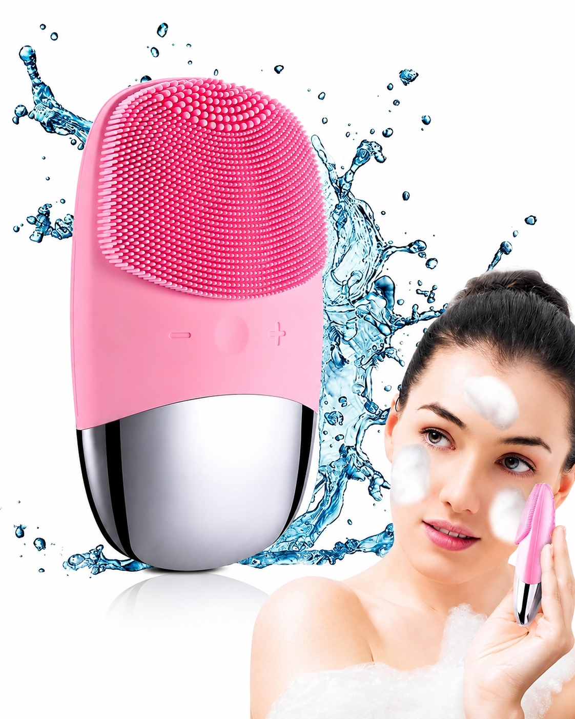 Mini Silicone Facial Cleansing Brush